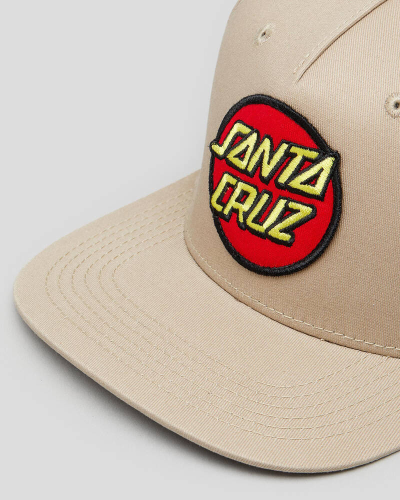 Santa Cruz Classic Patch Snapback Cap for Mens