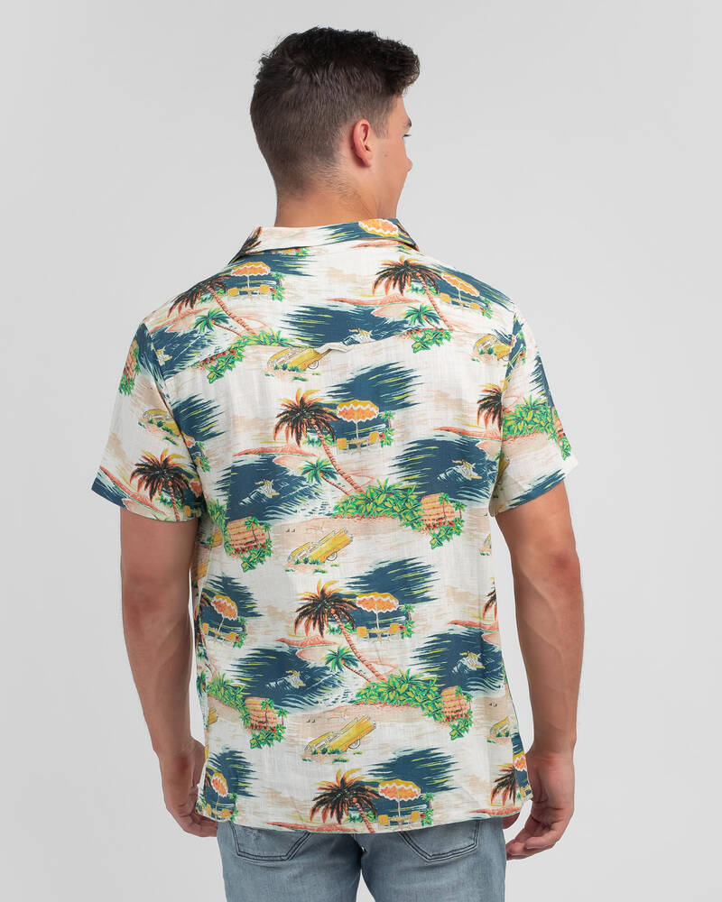 The Critical Slide Society On The Beach Short Sleeve Shirt for Mens