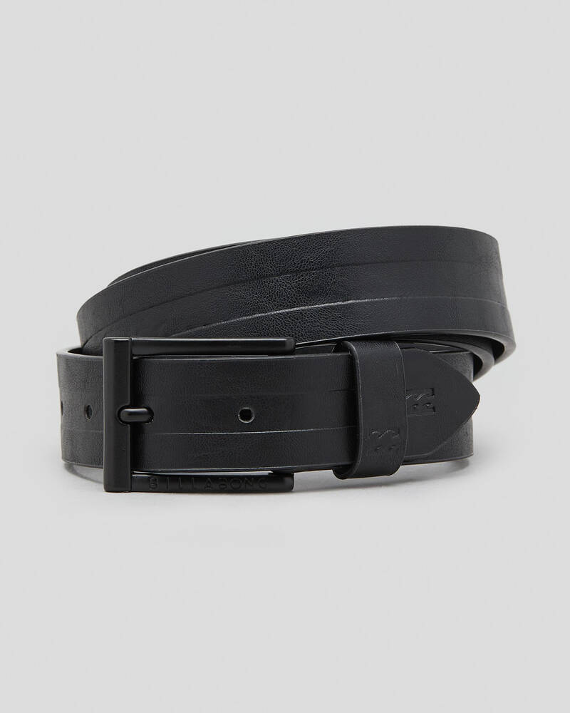 Billabong Barrel Leather Belt for Mens