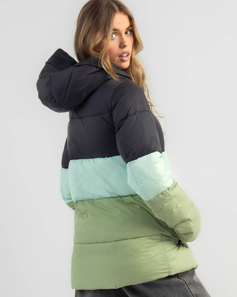 Rip Curl Anti-Series II Insulated Hooded Puffer Jacket for Womens