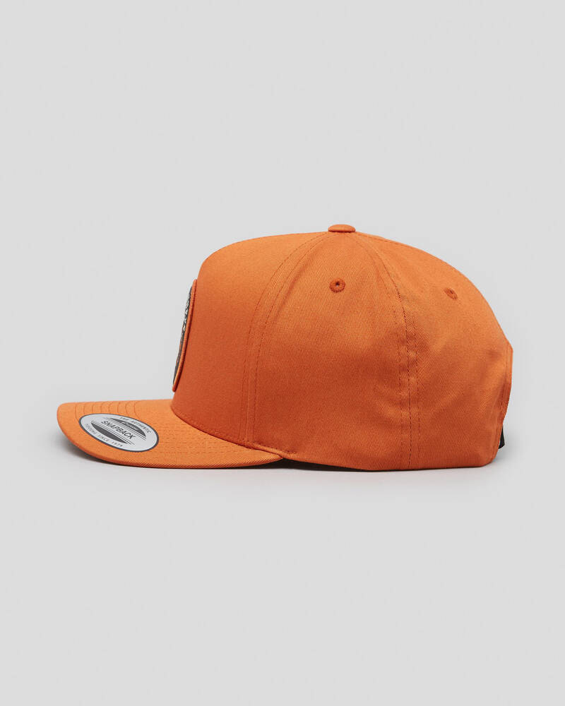 The Mad Hueys Tentacle Tins Twill Snapback Cap for Mens
