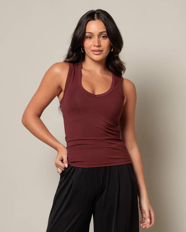 Hallie V Neck Top