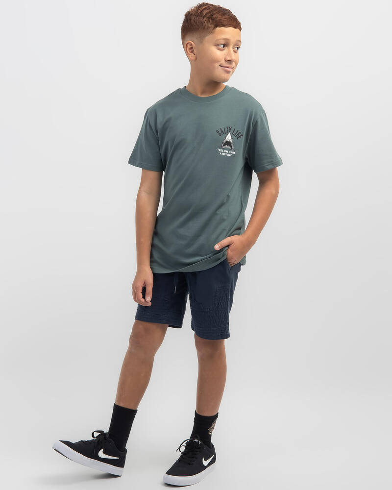 Salty Life Boys' Shiver T-Shirt for Mens