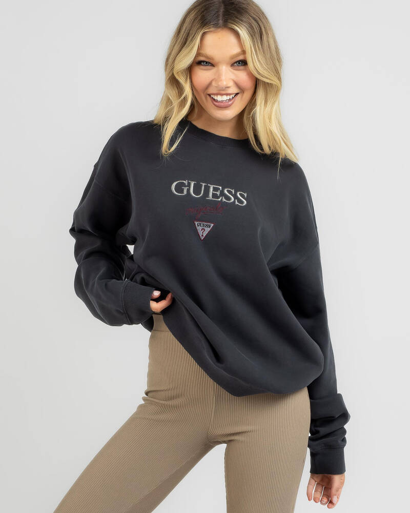 GUESS Originals Baker Logo Sweatshirt for Womens