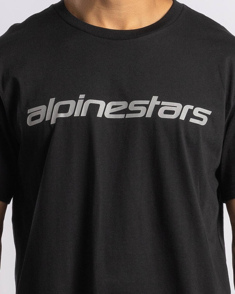 Alpinestars Linear Wordmark 2.0 CSF T-Shirt for Mens
