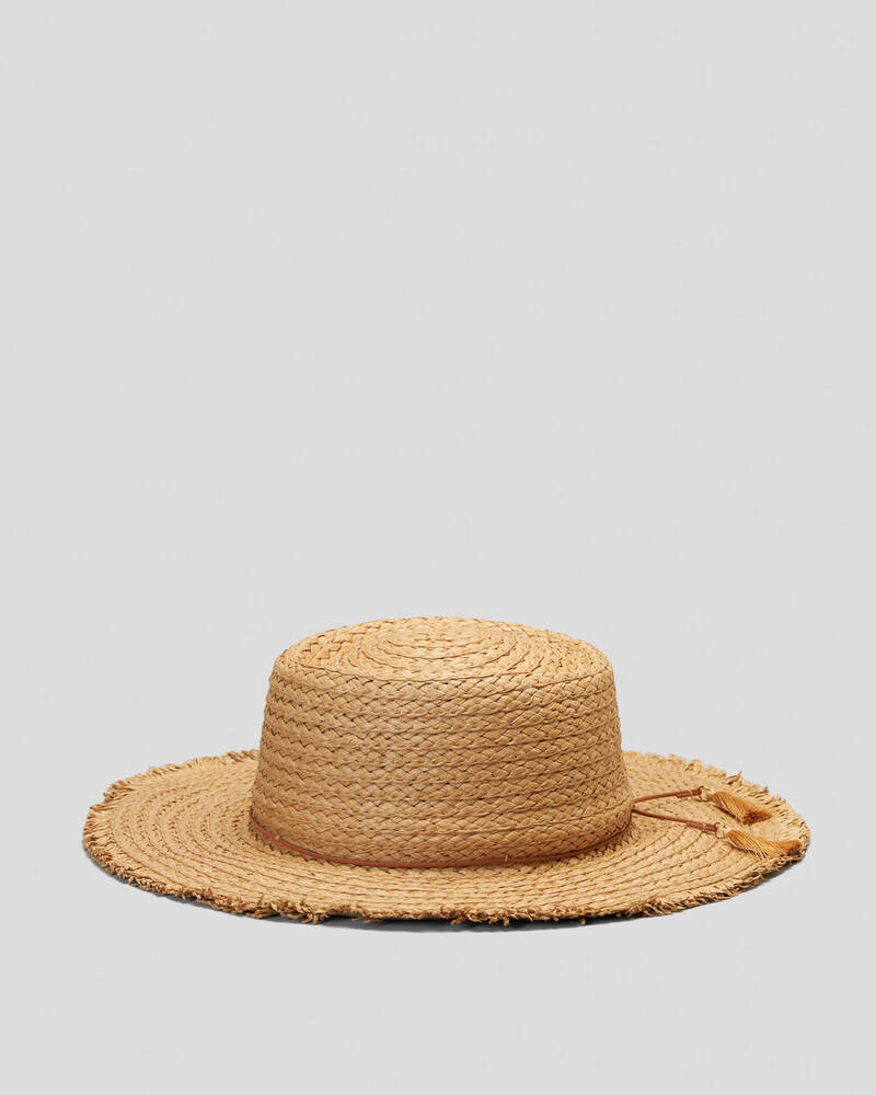 Mooloola Harper Boater Hat for Womens