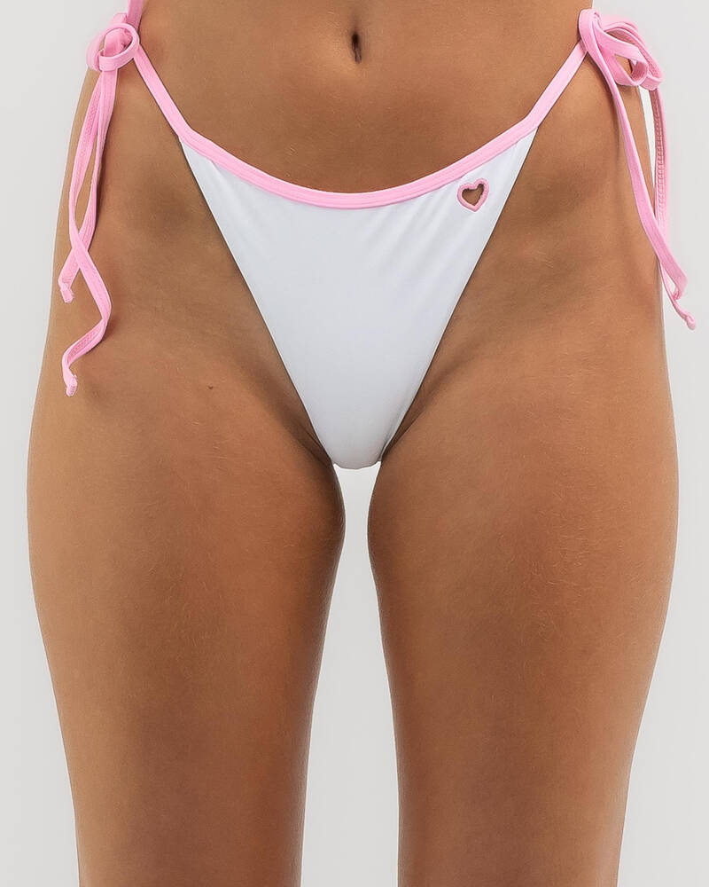 Kaiami Sweetheart Itsy Tie Bikini Bottom for Womens