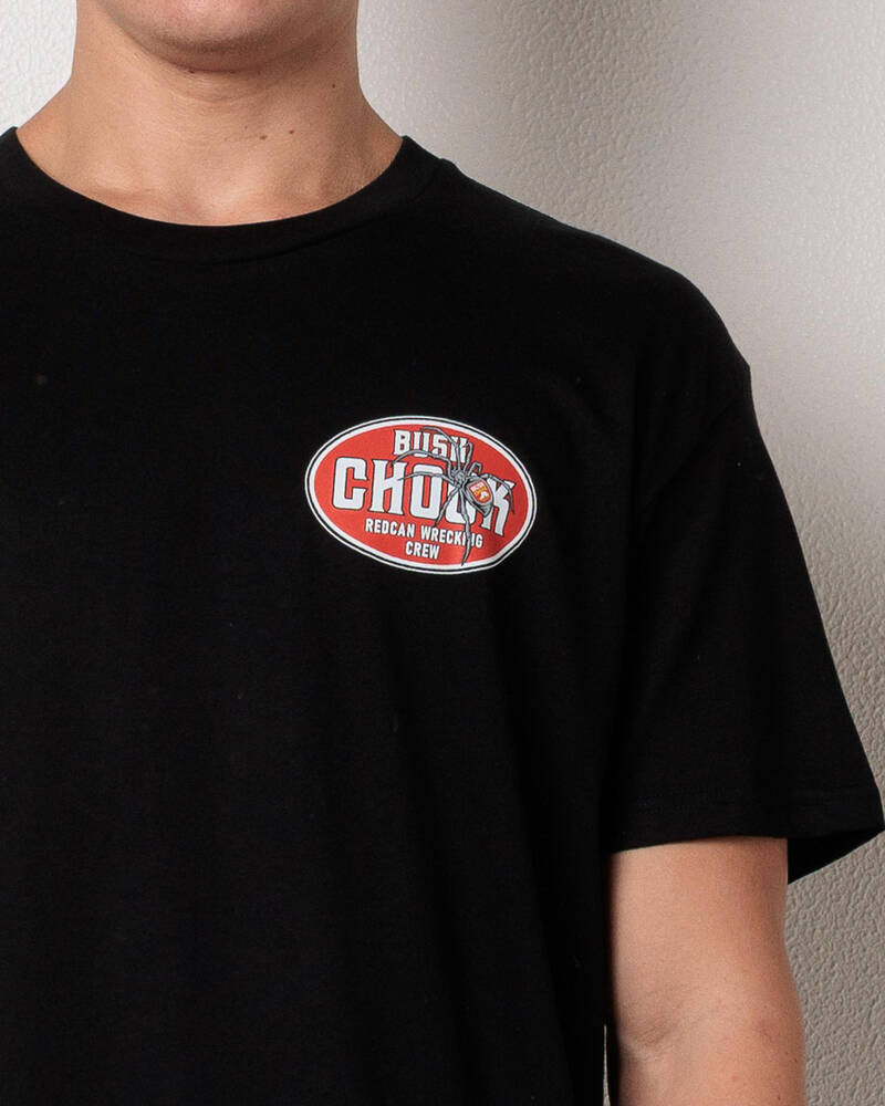 Bush Chook Redback Wreckers T-Shirt for Mens