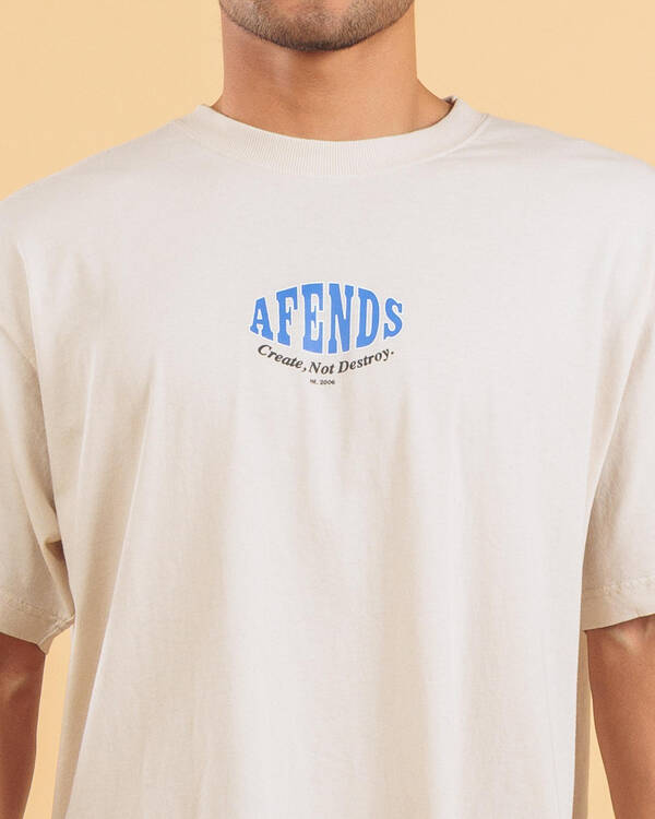 Afends Team Recycled Boxy T-Shirt for Mens