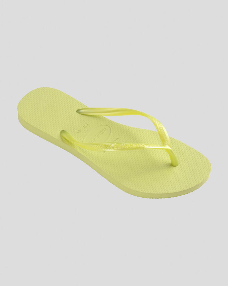 Havaianas Slim Metallic Thongs for Womens