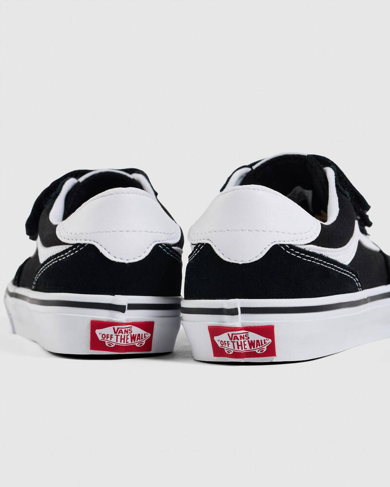 Vans Boys' Brooklyn Ls V Suede/Canvas Shoes for Mens