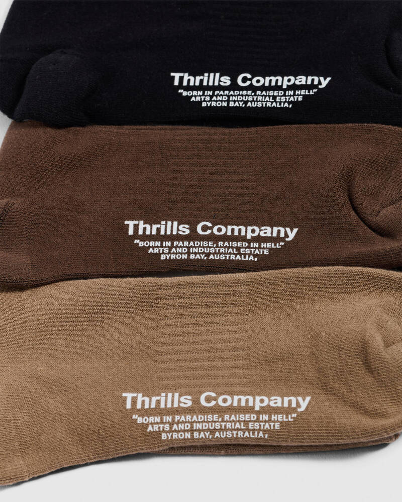 Thrills Workwear 5 Pack Socks for Unisex