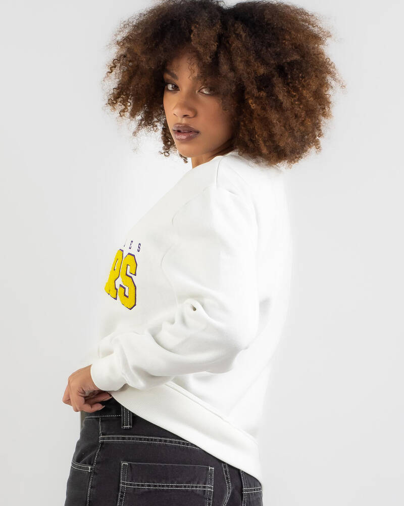 NBA Los Angeles Lakers Kent Vintage Sweatshirt for Womens
