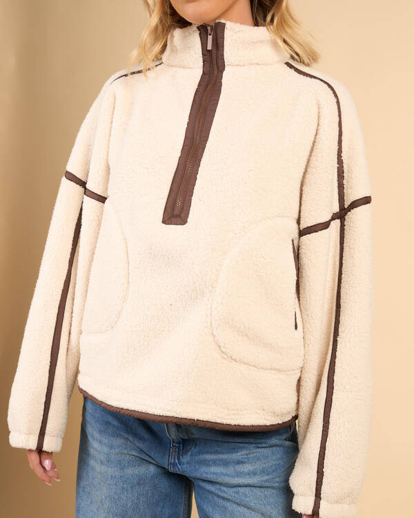 Mooloola Summit Quarter Zip Polar Fleece for Womens