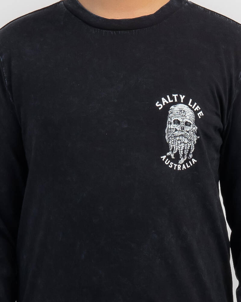 Salty Life Boys' Dutchman Long Sleeve T-Shirt for Mens