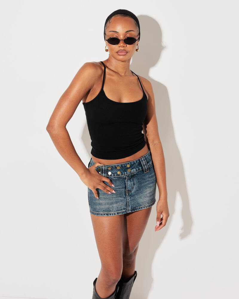 DESU Candi Denim Skirt for Womens