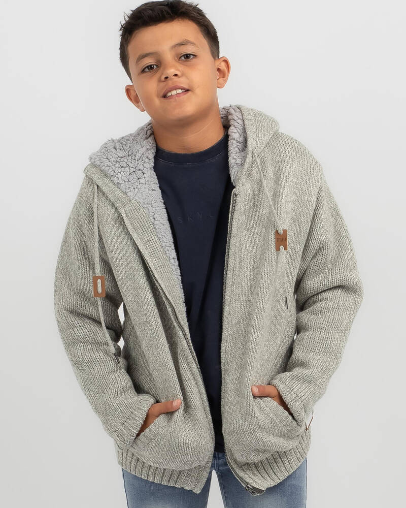 Skylark Boys' Boundary Knit Hoodie for Mens