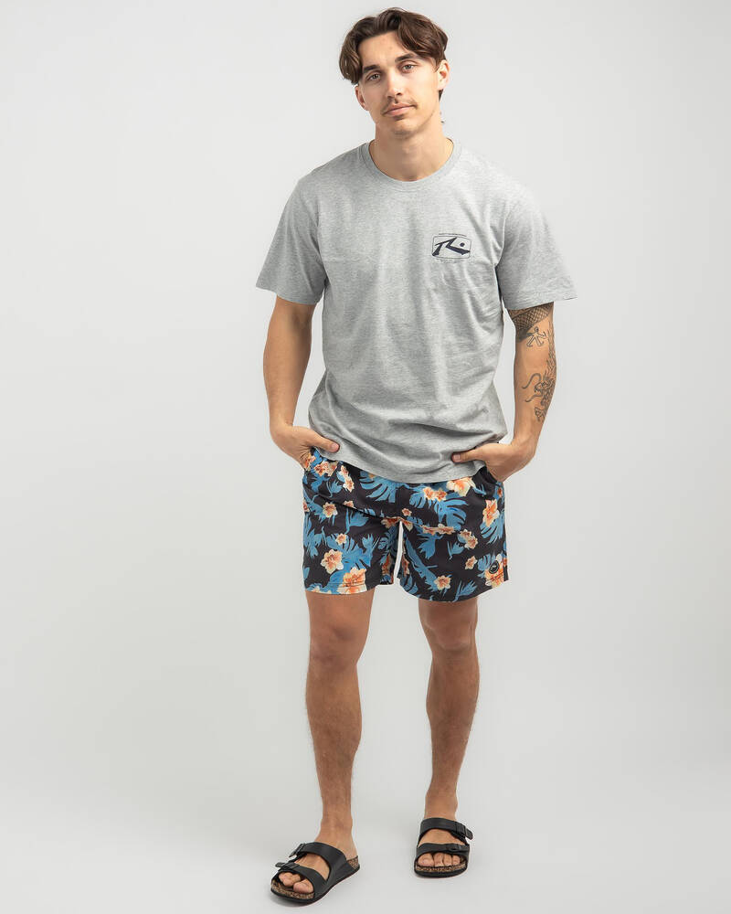 Rusty Selling The Dream Elastic Board Shorts for Mens
