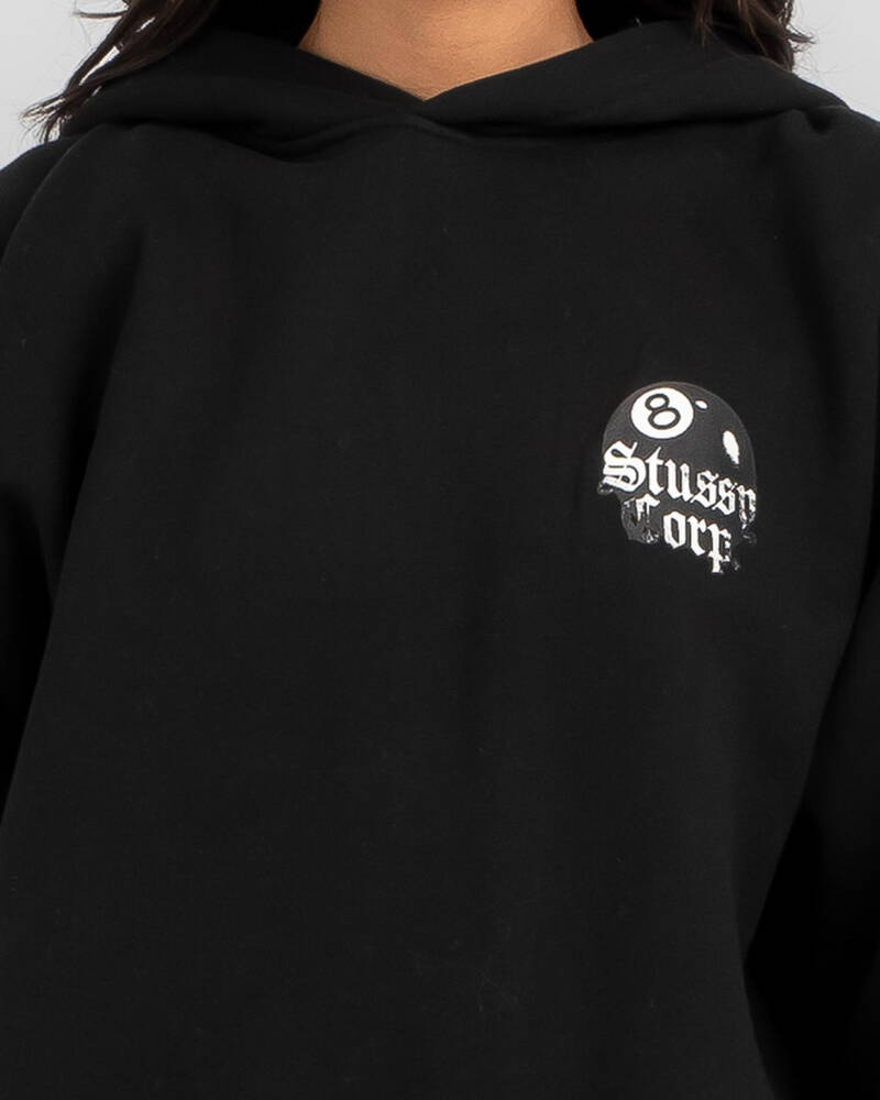 Stussy 8 Ball Oversized Hoodie for Womens