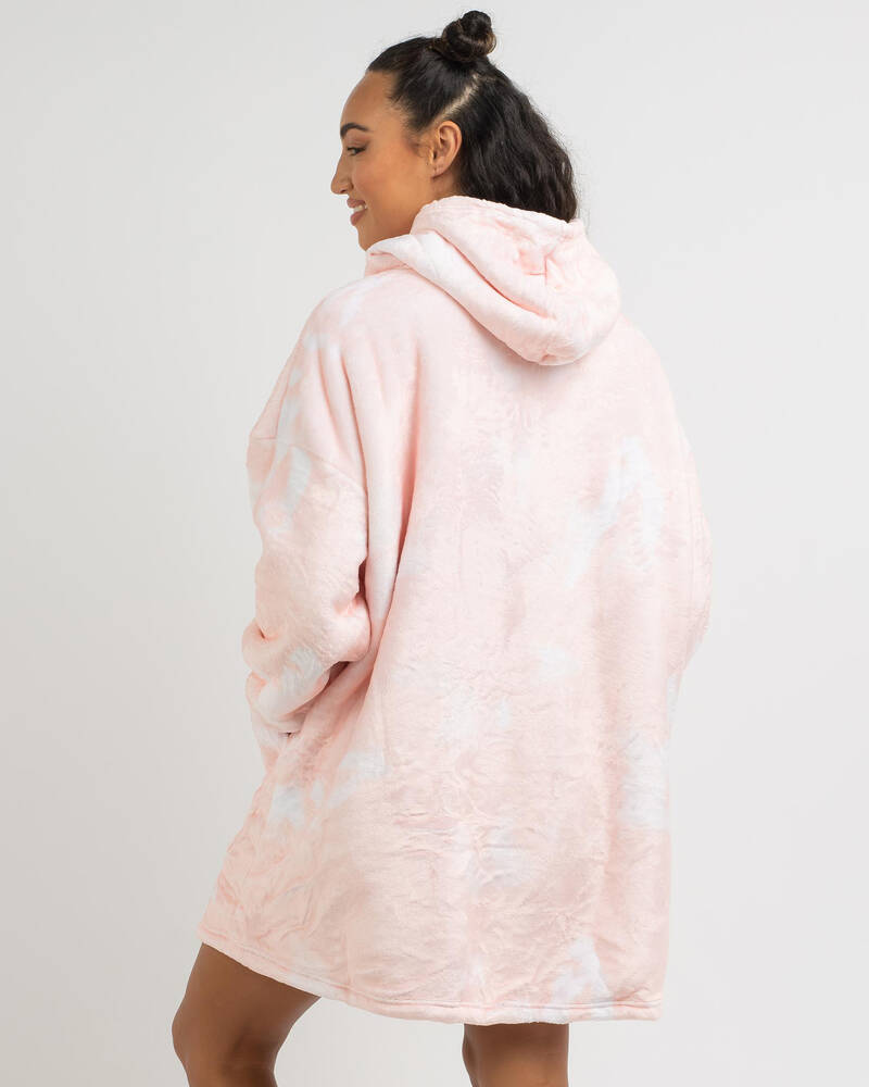 Mooloola Peachy Hooded Blanket for Womens