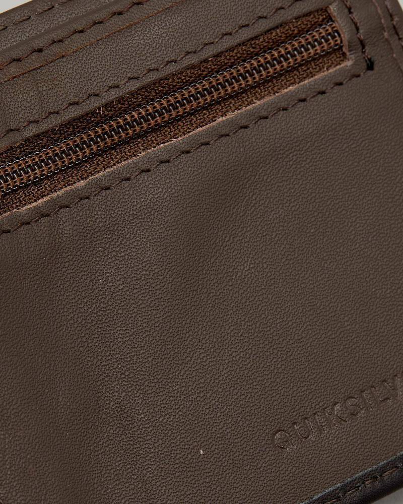 Quiksilver Pathway Leather Wallet for Mens