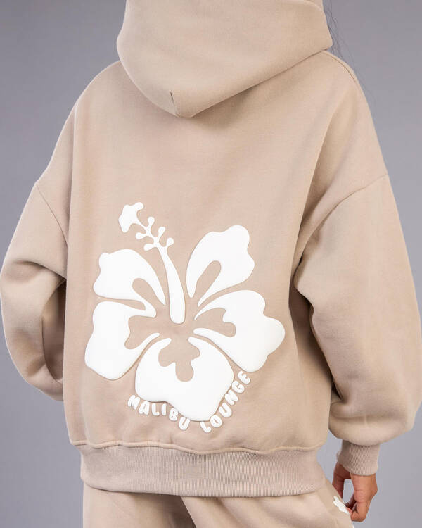 Malibu Lounge Girls&rsquo;Hibiscus Hoodie for Womens