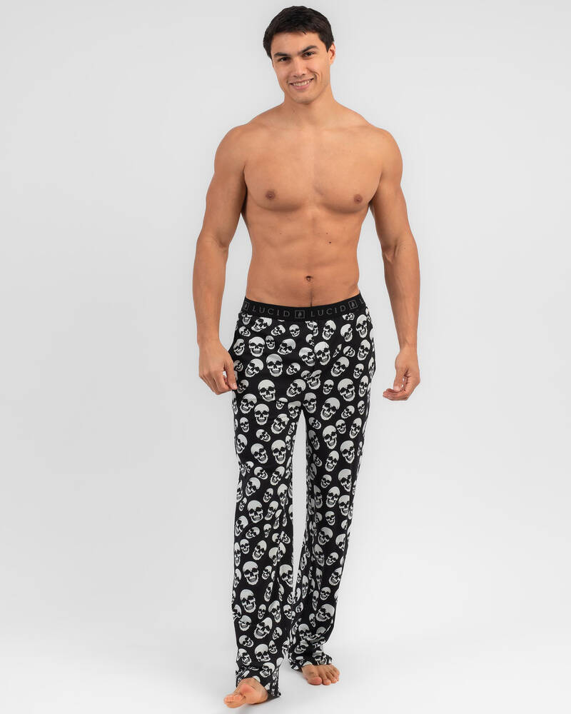 Lucid Endless Skulls Pyjamas for Mens