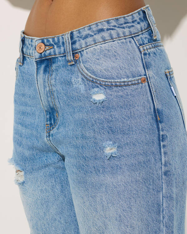 DESU Rhode Straight Leg Jeans for Womens
