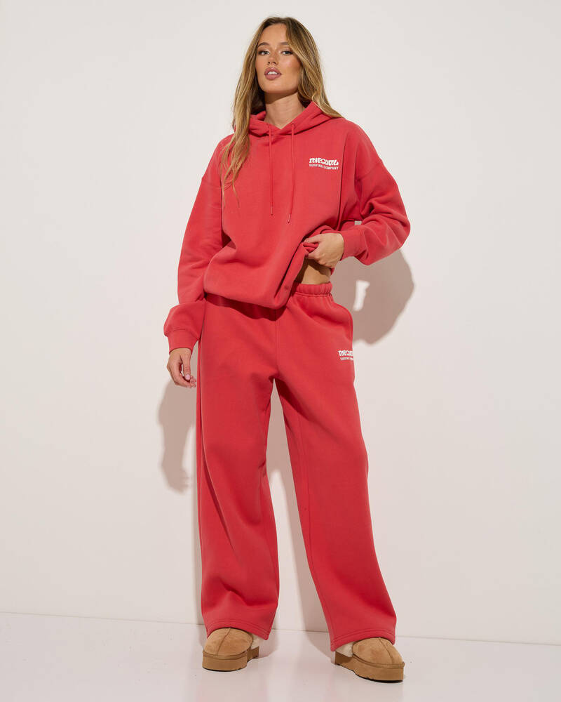 Rip Curl Surf Puff Wide Leg Trackpants for Womens