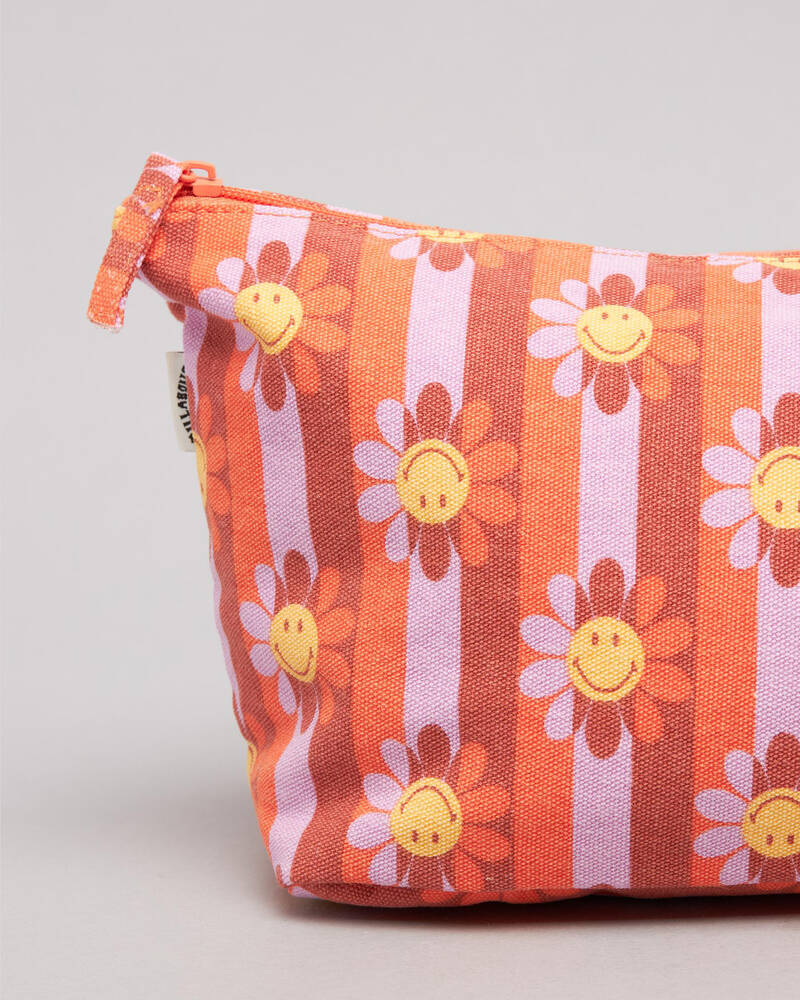 Billabong Smiley Makeup Case for Womens