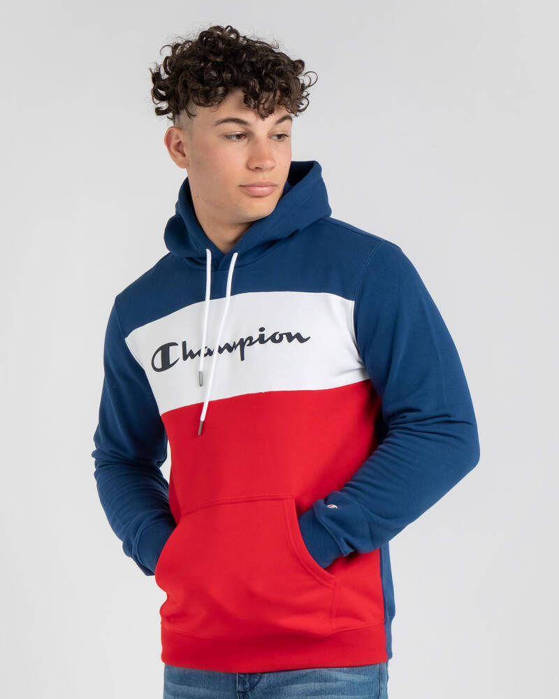 Champion EU Colour Block Hoodie for Mens
