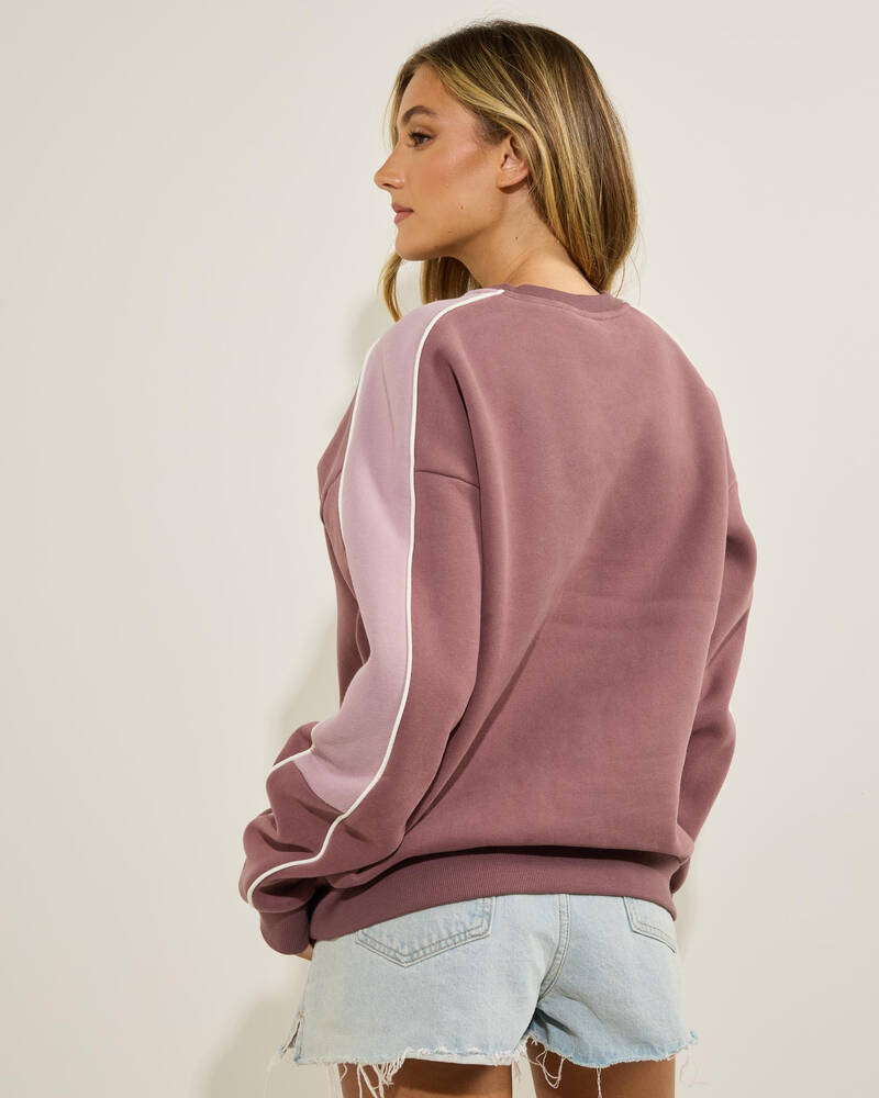 Rusty Two Timer Crewneck Sweatshirt for Womens