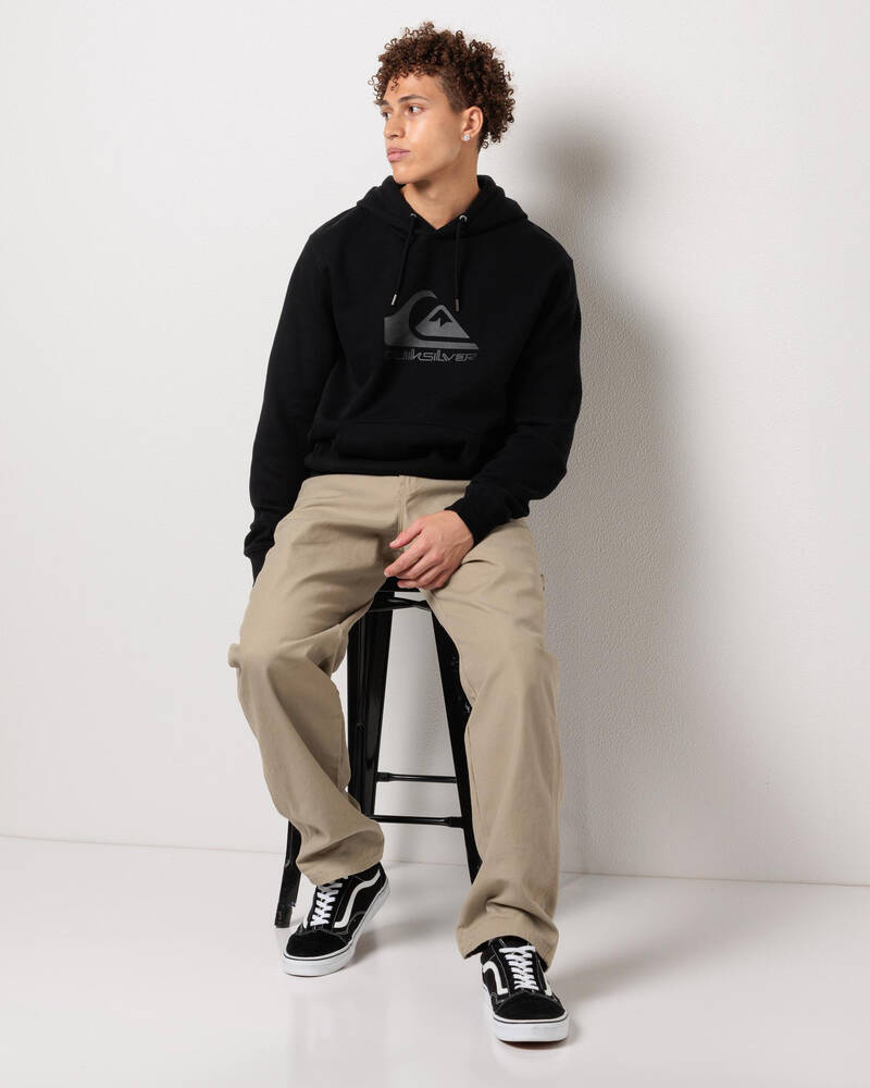 Quiksilver Comp Logo Hoodie for Mens