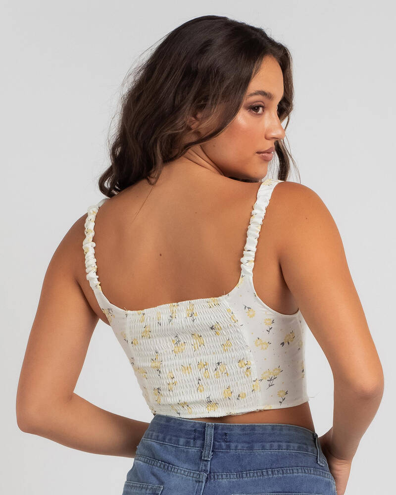 Red Berry Pure Sunshine Top for Womens