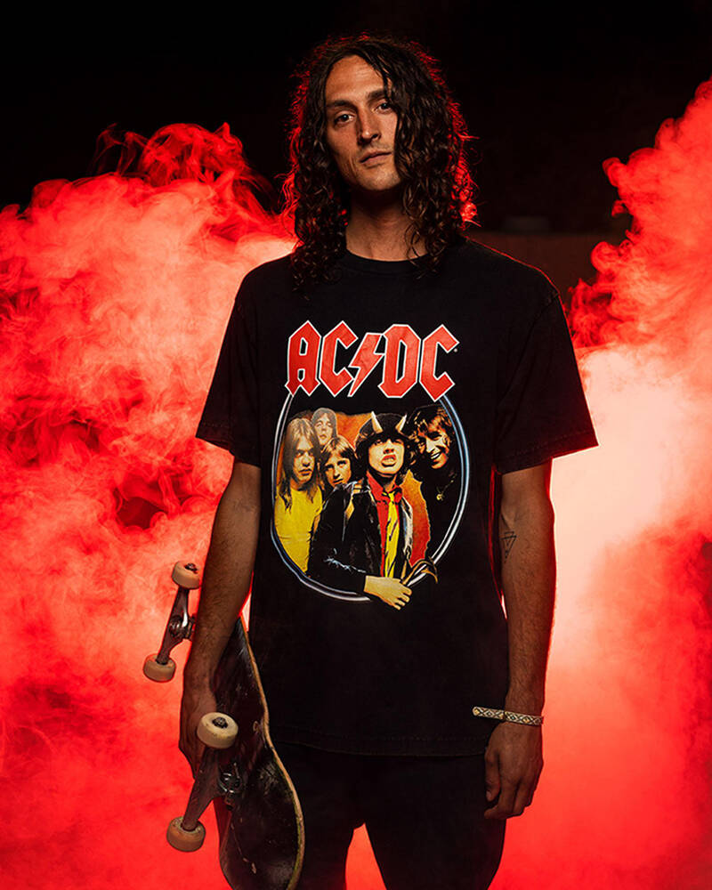 DC Shoes ACDC Highway To Hell T-Shirt for Mens