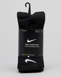 Nike Everyday Cushion Crew Socks 3 Pack for Mens image number null