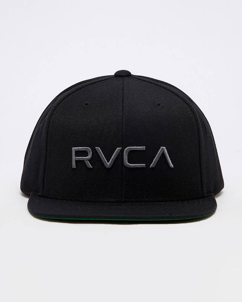 RVCA Twill Snapback Cap for Mens