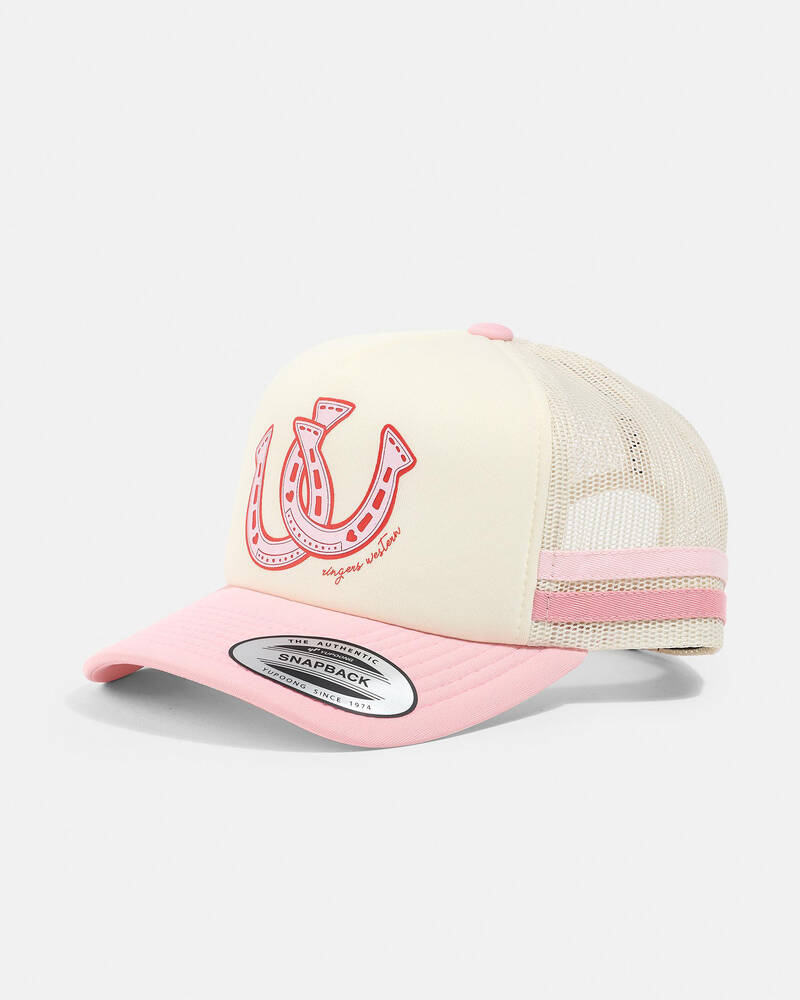 Ringers Western Kids Girls Foam Trucker Cap for Womens