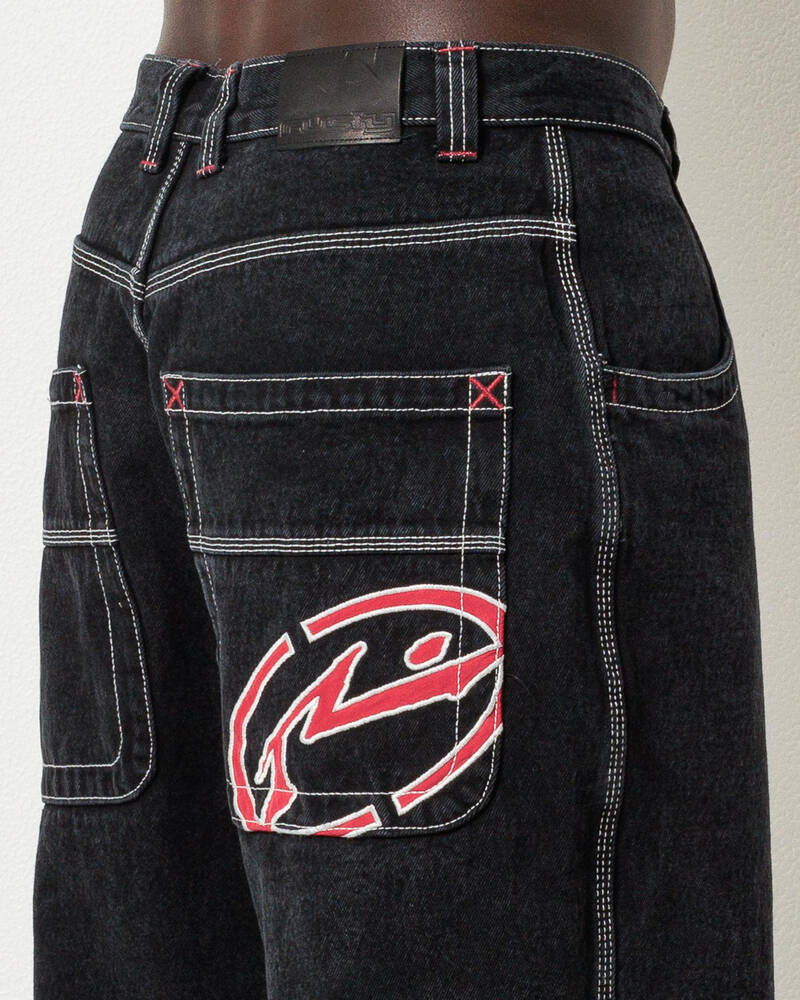 Rusty Turbo Baggy Jeans for Mens