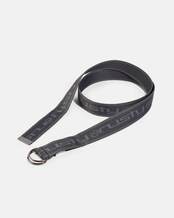 Rusty Double D D Ring Web Belt for Mens