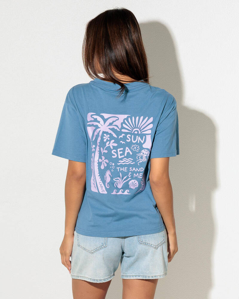 Carve Ocean Lover T-Shirt for Womens