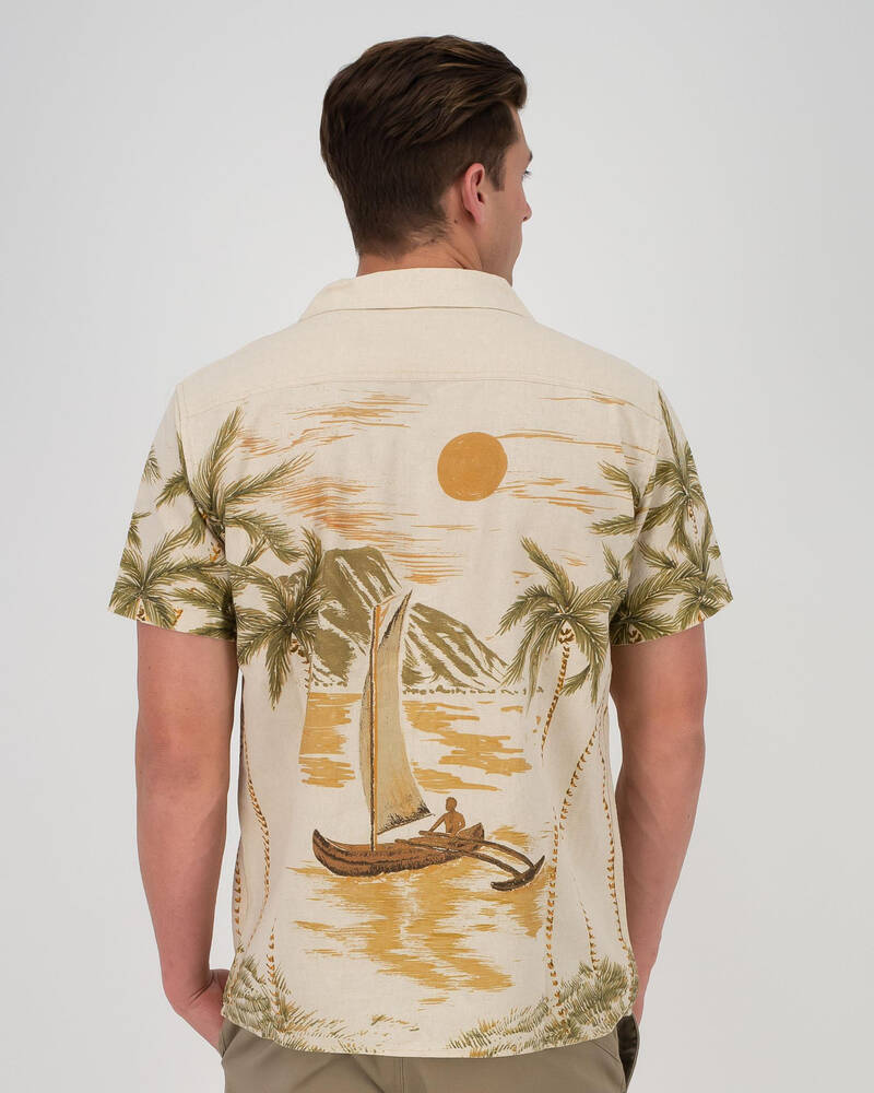 Rhythm Islander Short Sleeve Shirt for Mens