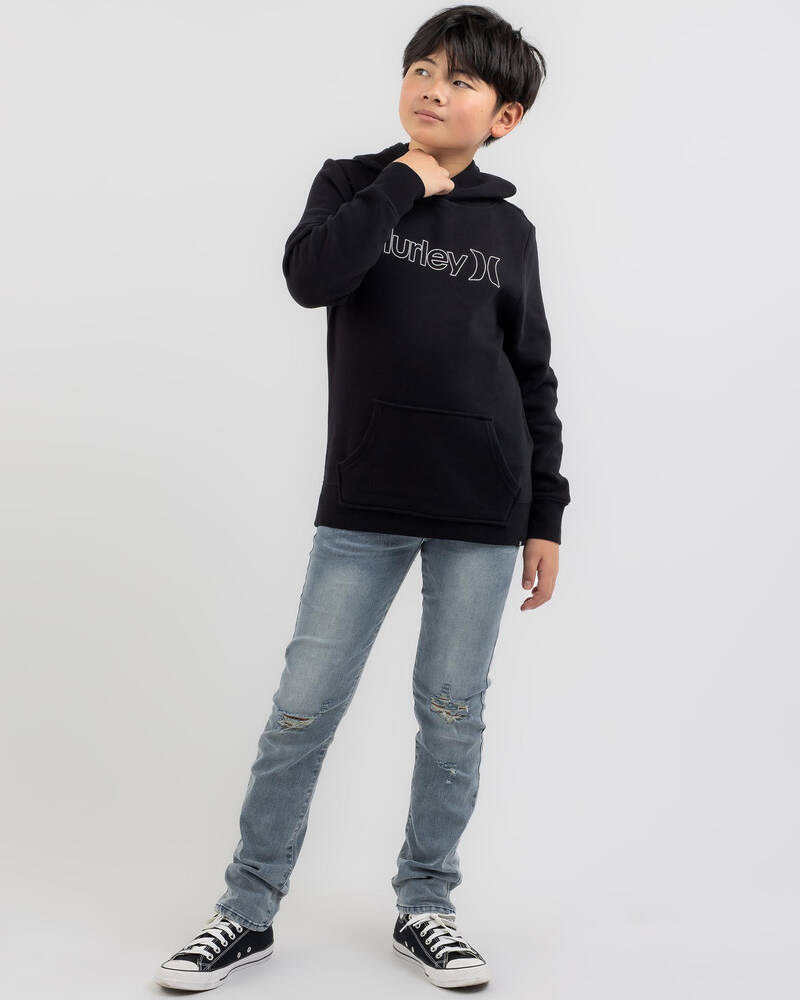 Hurley Boys' Outline Fleece Hoodie for Mens