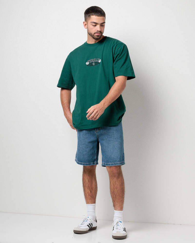 Thrills Locked In Oversized Fit T-Shirt for Mens