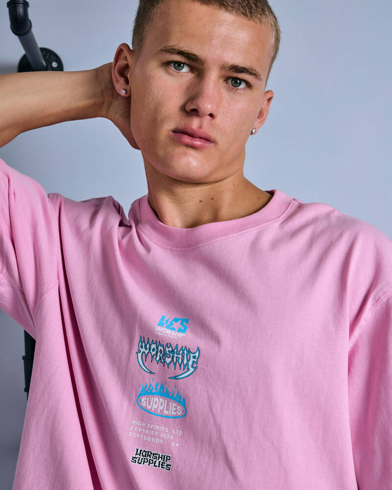 Worship Supplies Pile Up T-Shirt for Mens