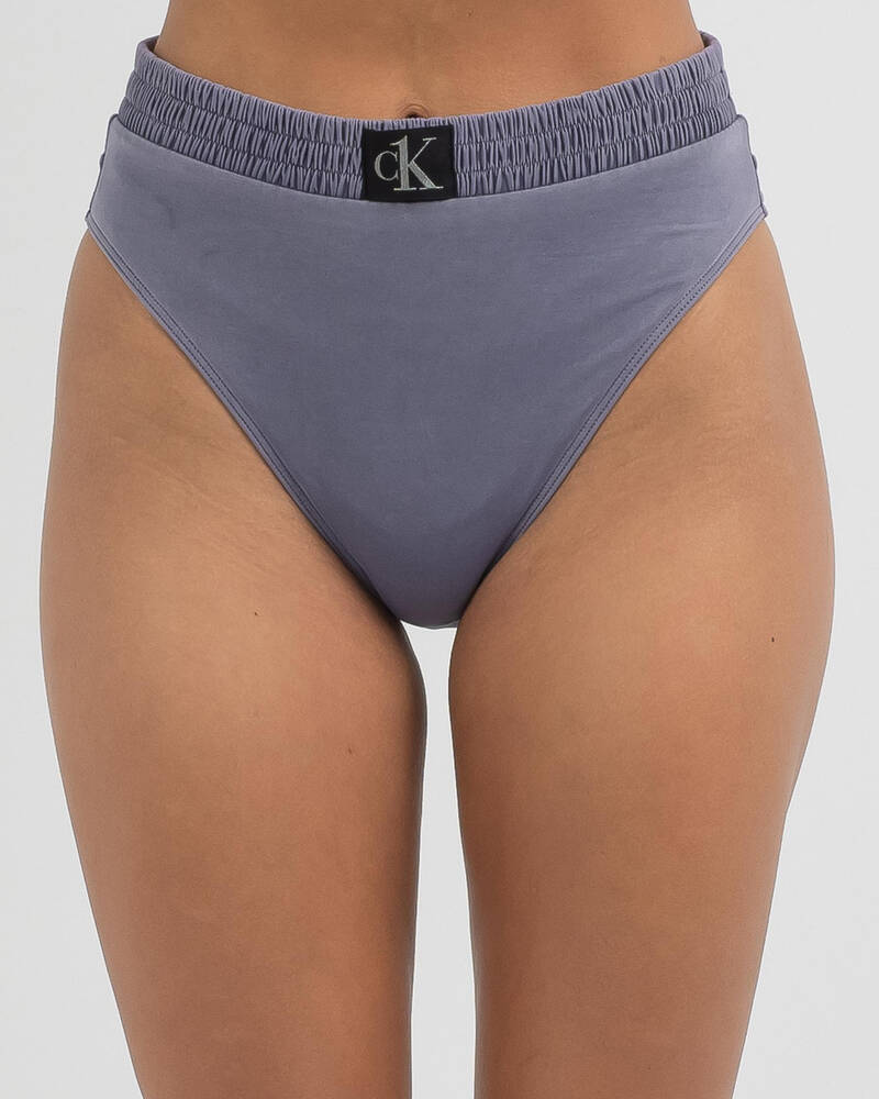 Calvin Klein Authentic High Rise Bikini Bottom for Womens