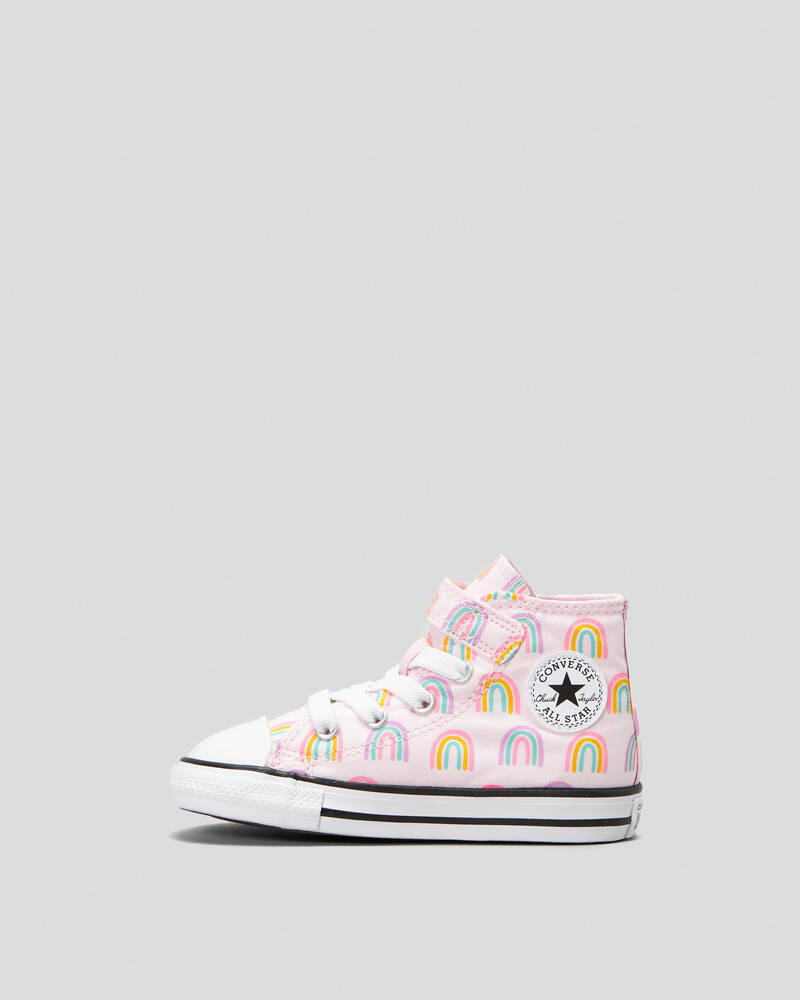Converse Toddlers' Chuck Taylor All Star Easy-On Rainbow Shoes for Womens