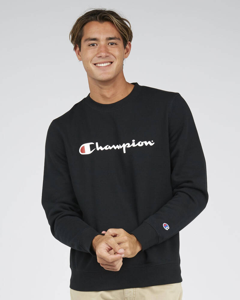 Champion Logo Crew Sweatshirt for Mens