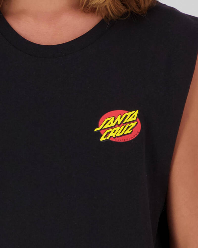 Santa Cruz Oval Dot Muscle Tank for Mens
