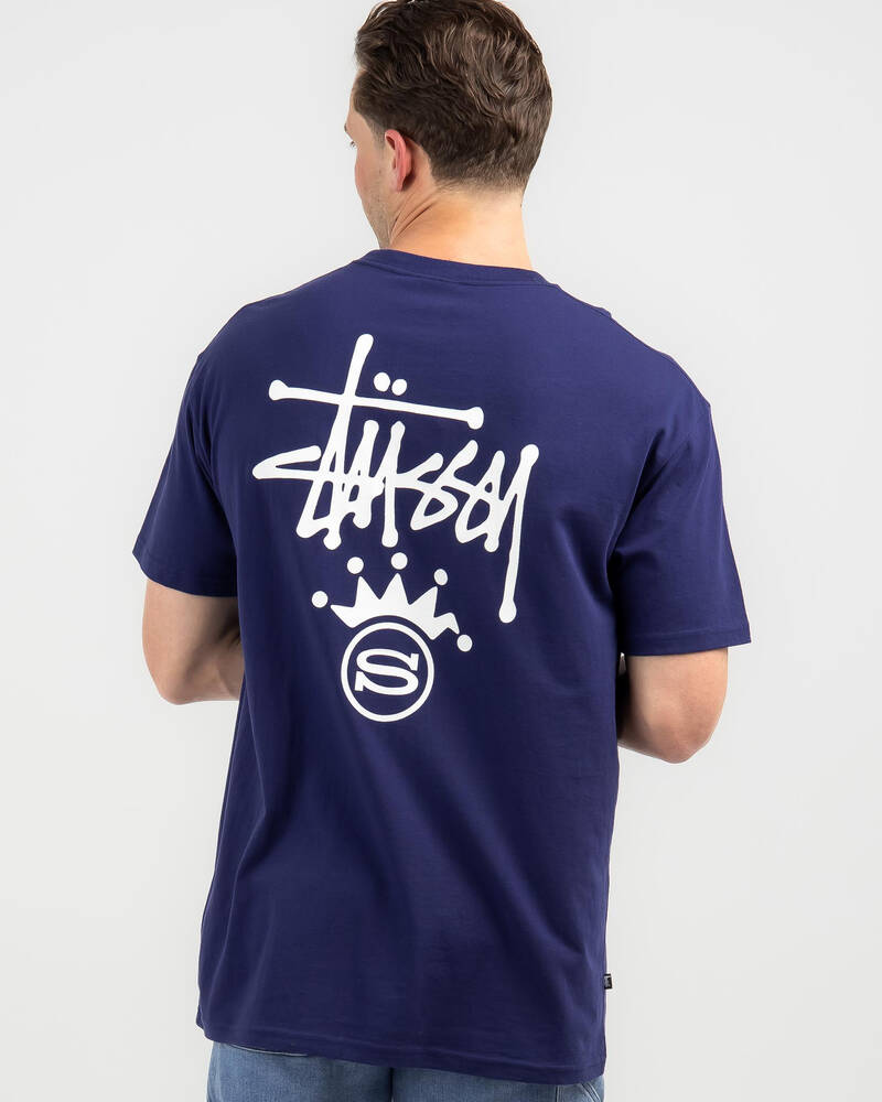 Stussy Graffiti Crown T-Shirt for Mens